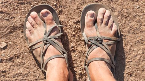 sandals worn in biblical times.